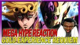 OMFG GOLD EXPERIENCE REQUIEM IS SO BROKEN! - Jojo Part 5 Episode 37 Reaction Highlights