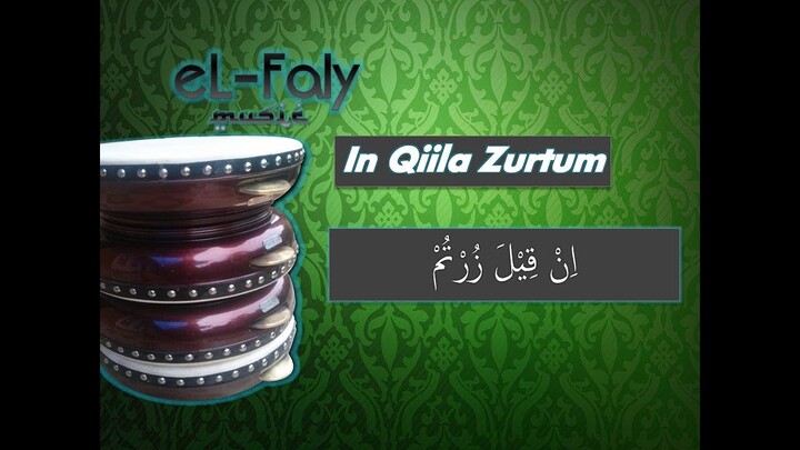 Allahumma Sholli 'ala Muhammad (In Qiila zurtum) karaoke كاريوكي موسقى انشودة ان قيل زرتم  -