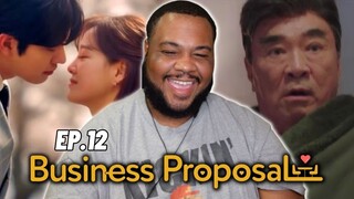 WILL GRANDPA APPROVE?! Business Proposal (사내맞선) 1X12 Finale REACTION!!