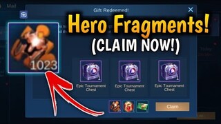 Claim your HERO FRAGMENTS [Redeem Code]  2020 l MLBB