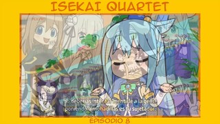 Aqua vs Albedo y Shalltear | Isekai Quartet