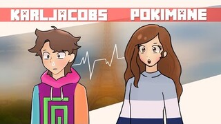 Pokimane Surprised by KarlJacobs' Lion-roar-like Sneeze... | Dream SMP Animatic