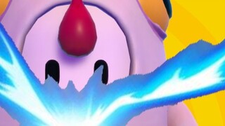 What's the light from the host's mouth?