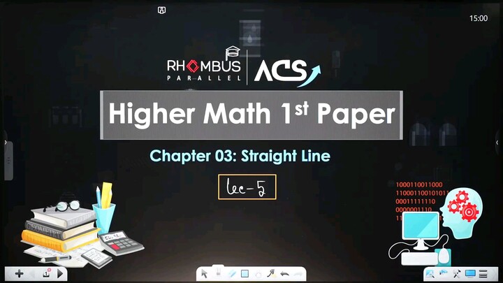 Highermath 1st Chapter-3,(Straight Line),Lecture-5, HSC26