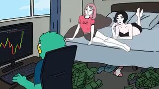 day of a trader with 2girl 😋