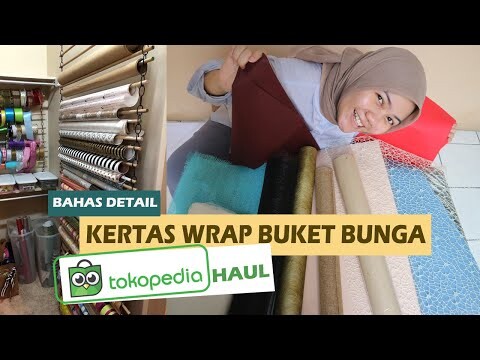 BAHAS LENGKAP JENIS KERTAS WRAP BUKET BUNGA | FLORIST WAJIB TAU!