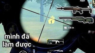 PUBG Mobile - Quyết Tâm Top 1 Bằng Combo Sniper Mini + AWM | Tap  Không Trượt Phát Nào