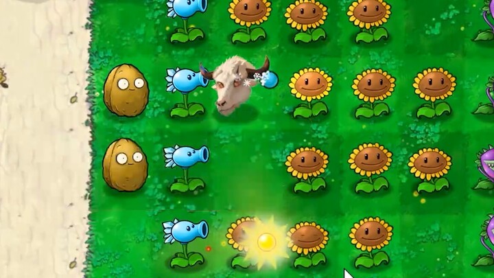 I lost the sun at the beginning, but luckily a cow lent me the sun...