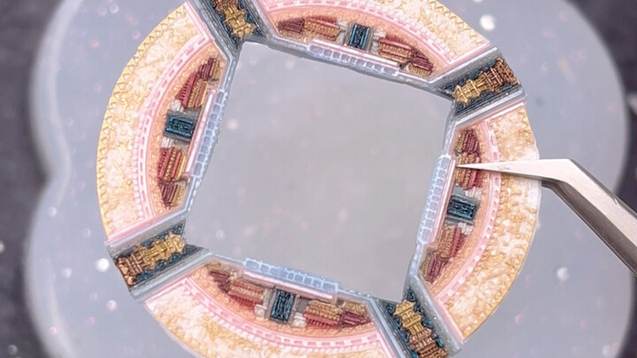 Bộ sáp niêm phong nhiều màu | Cung điện Mây Trên Đỉnh | Cố Cung và trần nhà hình hoa sen của Thiên C