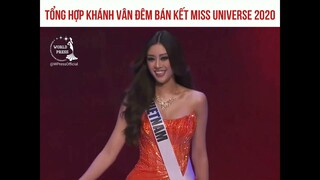 Khánh Vân hành trình vào Top 21 Miss Universe 2020 Hoa Hậu Hoàn Vũ 2020 Bikini Swimsuit, Dạ hội