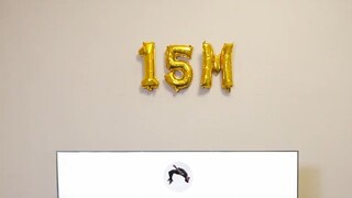 在油管达成15000000订阅了？