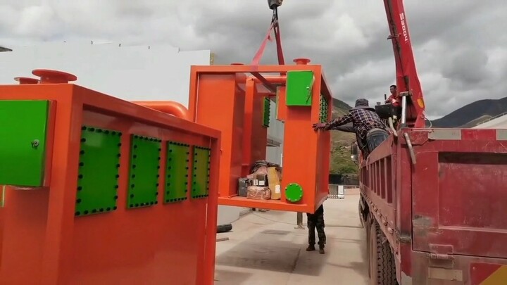 新たな廃棄物処理技術磁気熱分解装置