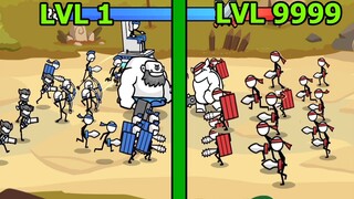 NGƯỜI QUE ĐẠI CHIẾN MỞ KHÓA NGƯỜI KHỔNG LỒ 1 MẮT VÀ XÁC ƯỚP AI CẬP - STICKMAN - TOP GAME ANDROID IOS
