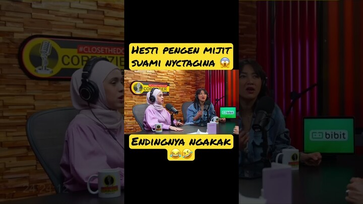 Kelucuan nyctagina & hesti di podcast OM DED part 4 #shorts #podcast #podcastdeddycorbuzier