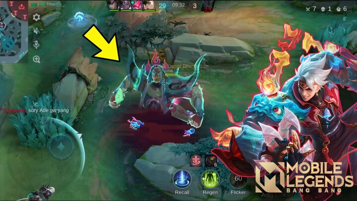 Ini Diaa skin.. Paling Keren Dari X-Borg, Skill 3 Nya Muncul Monster?