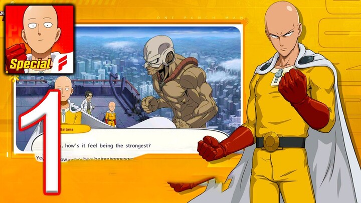 ONE PUNCH MAN: The Strongest - Gameplay Walkthrough Part 1 - Tutorial (iOS, Android Gameplay)