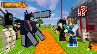 ถ้า!? เราต้อง "สร้างบ้านที่ปลอดภัยที่สุด" เพื่อป้องกันปีศาจสุดโหด!!! 🔥 | Minecraft Chainsaw Man