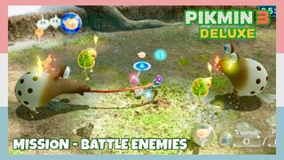 Distant Tundra Remix Platinum Medal 100% (Battle Enemies - Side Mission) Pikmin 3 Deluxe