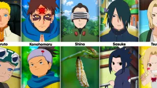 Childrens Version of Naruto/Boruto characters