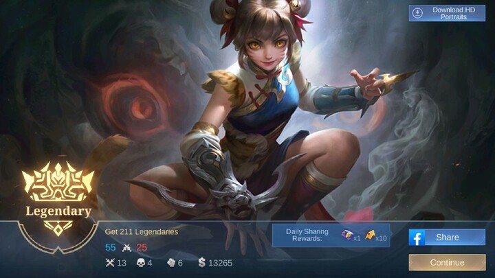 Mobile Legends Bang Bang TikTok Highlights Wanwan Collector Skin
