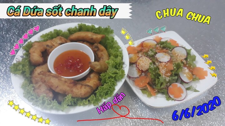 Cá dứa sốt chanh dây chua ngọt hấp dẫn #34