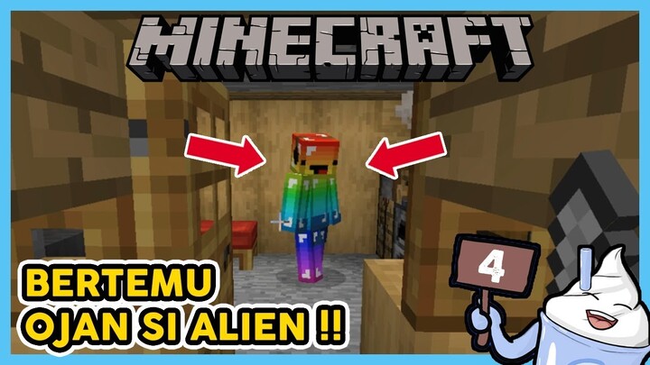 BERTEMU OJAN SI ALIEN DARI PLANET MARS ERERE - Minecraft Survival Indonesia 1.14