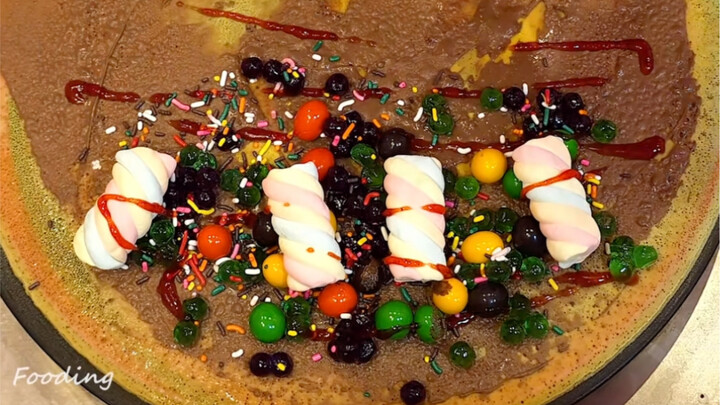 Internet-Famous Rainbow Mille-Crêpe Cake