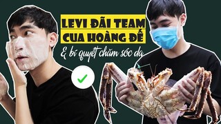 VLOG #1| ĐÃI TEAM CUA HOÀNG ĐẾ ĂN MỪNG TRỤ HẠNG THÀNH CÔNG
