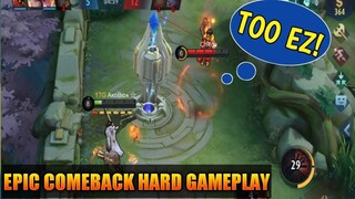 AkoBida Granger HARD GAMEPLAY EPiC COMEBACK! | MLBB