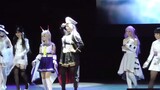 Russian Comic Con: Azur Lane cosplay stage for Estonia's sisters