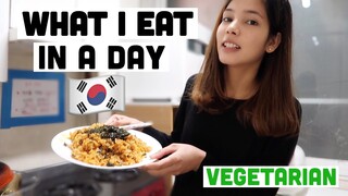 What I Eat In A Day As A Vegetarian In Korea | My ACNE Story + Korean Veg Recipe