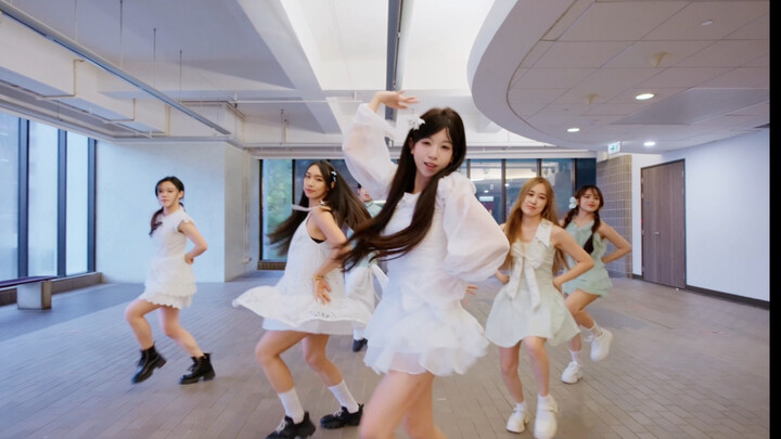 【นิกกี้】แม่จ๋า หนูเจอนางฟ้าที่มหาวิทยาลัยฮ่องกงแล้ว! รีเบรคเพลงเทพของ nmixx