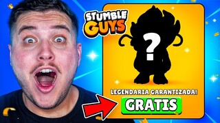 COMO CONSEGUIR GRATIS la NUEVA SKIN LEGENDARIA de STUMBLE GUYS!! *date prisa*