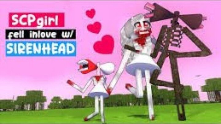 ♥️ SCP Girl fell in love with Siren Head ♥️ MONSTER SCHOOL WILL WELCOME NEW STUDENT