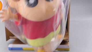 [Congcongjiang's review video] Super large! Crayon Shin-chan Nohara Shinnosuke soft plastic model