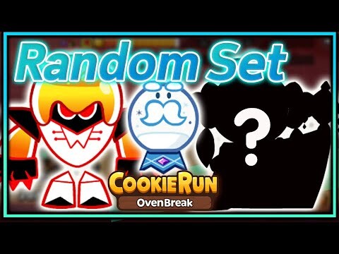 หุ่นยนต์น้ำแข็งใส Random Set #45【CookieRun OvenBreak】