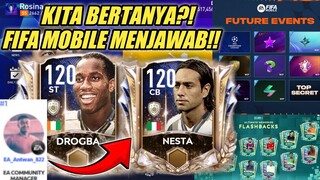 FIX DIKONFIRMASI EA!! BAHAS UPDATE MENGENAI PERTANYAAN YANG SERING DIAJUKAN KEPADA FIFA MOBILE!!