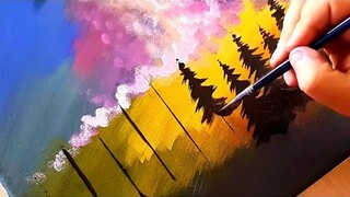 KING ART N  1  EASY PAINTING   GALACTIC SUNSET  N   142