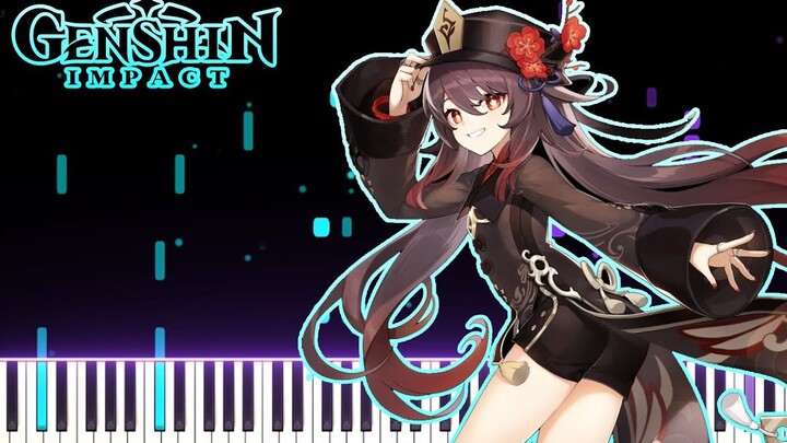 Demo nhân vật "Genshin Impact" - Nhạc nền "Walnut: Don't Get Near" | [Anime Piano] (MIDI)