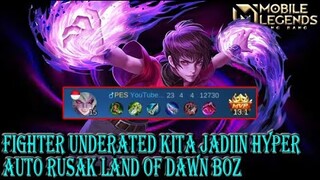 FIGHTER UNDERATED INI KALO UDA DIKASIH HYPER AUTO MENGGILA BOZ
