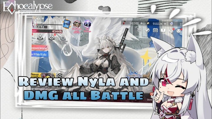 Review Nyla & All DMG on Battle - Echocalypse