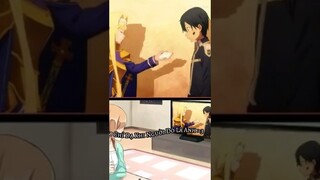 Hình ảnh gia đình hạnh phúc :))#swordartonline #asuna #kirito #yui #alice
