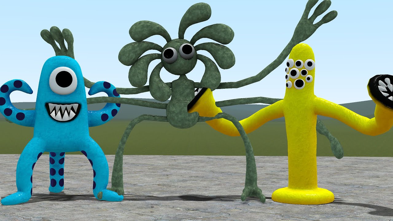 PLAYING AS ALL POPPY PLAYTIME CHAPTER 2 CHARACTERS PART 3 In Garry's Mod  (Mommy Long Legs, PJ Pug) 