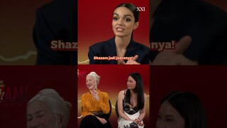 Rachel Zegler, Lucy Liu sama Helen Mirren lebih pilih Sazam dibanding Black Adam? Kenapa? #shorts