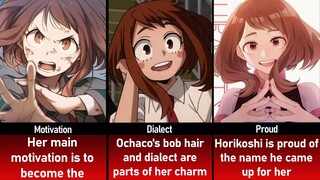 FACTS ABOUT OCHACO URARAKA YOU MIGHT NOT KNOW