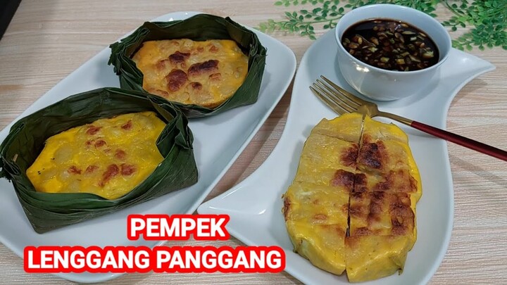 sudah layak untuk dijual !!! cobalah resep ini PEMPEK LENGGANG PANGGANG TEFLON