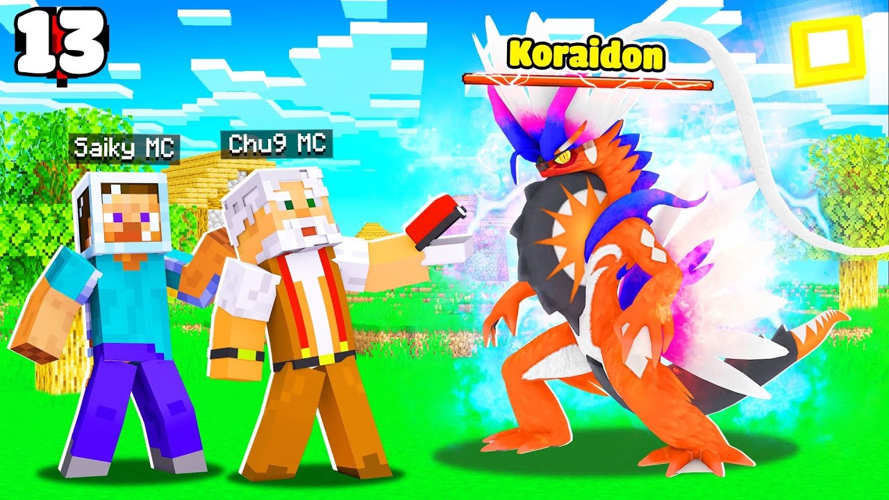 MINECRAFT PIXELMON ULTRA * TẬP 13  CHÚ 9 BẮT ĐƯỢC POKEMON HUYỀN THOẠI GEN  9 KORAIDON SIÊU MẠNH - BiliBili