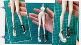 [Super light clay] [Conan series] Xiaolan body (with vest line) + canvas shoes production process~