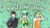 top 11 vocaloids