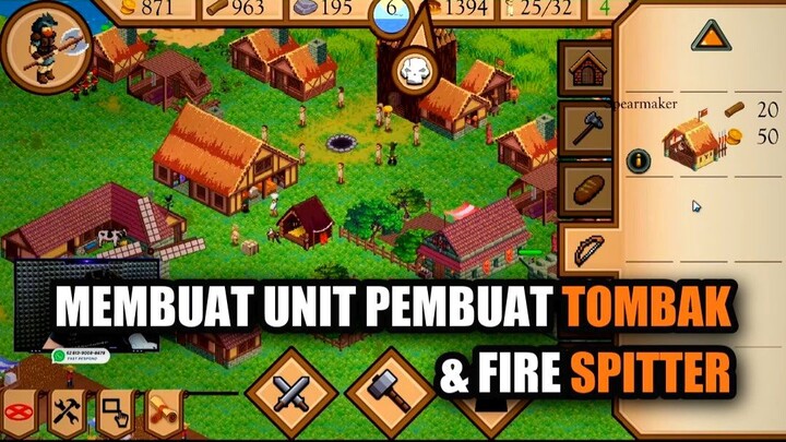 Membuat Unit Pembuat Tombak & Fire Spitter
